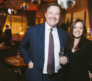 New Year Pre-party professionals in finance